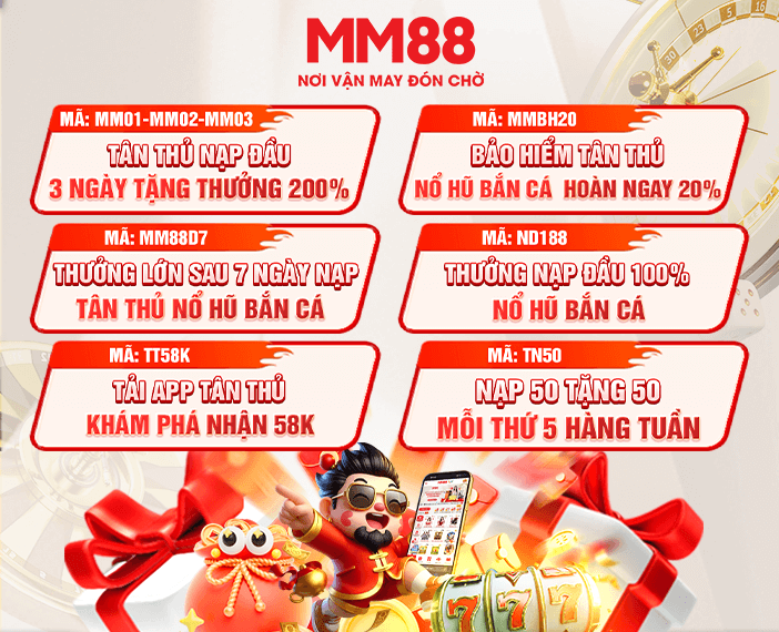 Banner trang chủ nhà cái MM88